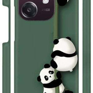Green Panda Designer Printed Hard Back Cover for OPPO A3 5G and OPPO A3x 5G